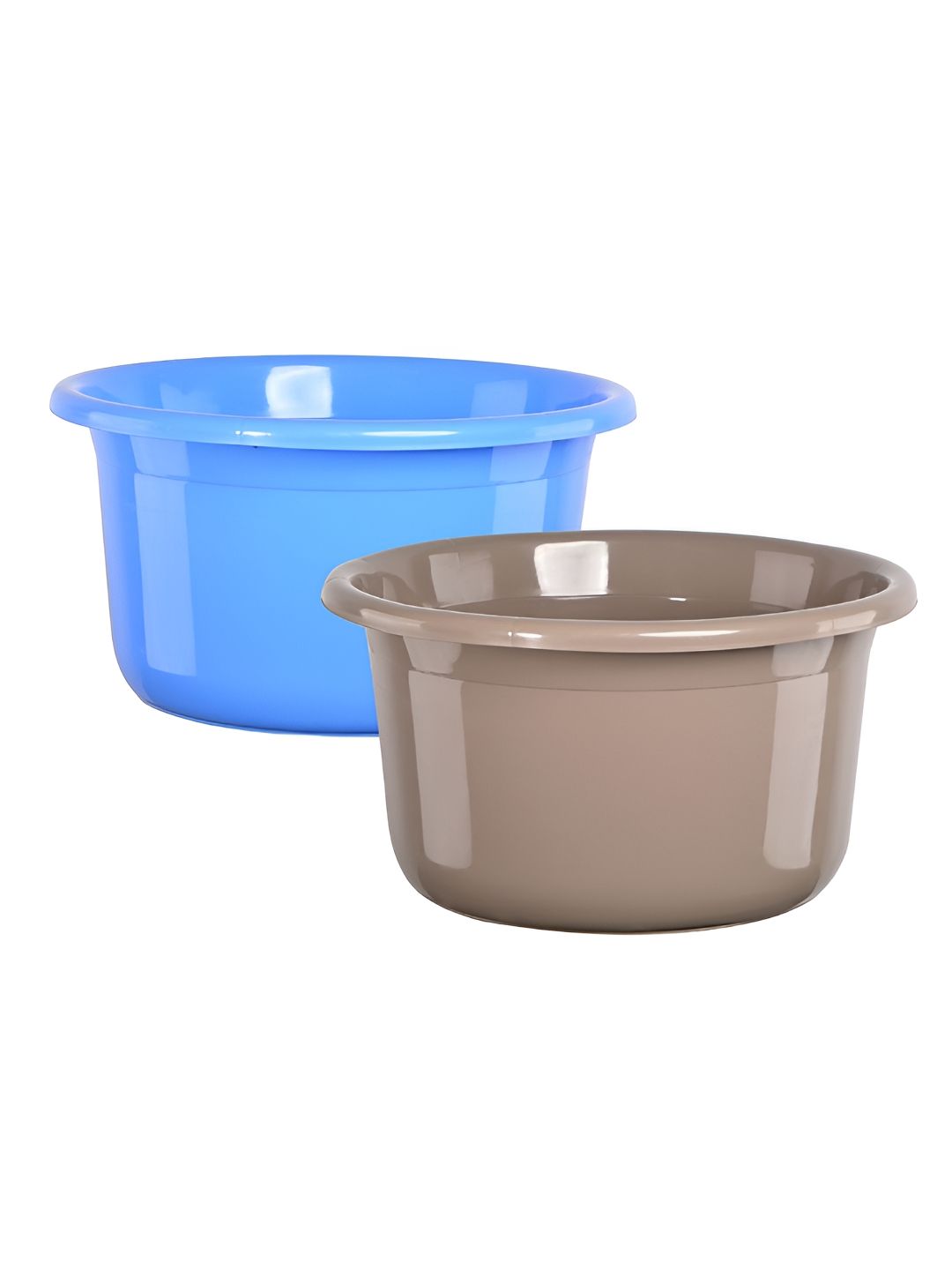 Aura Blue & Brown 2 Pieces Bath Accessories Set-image-4