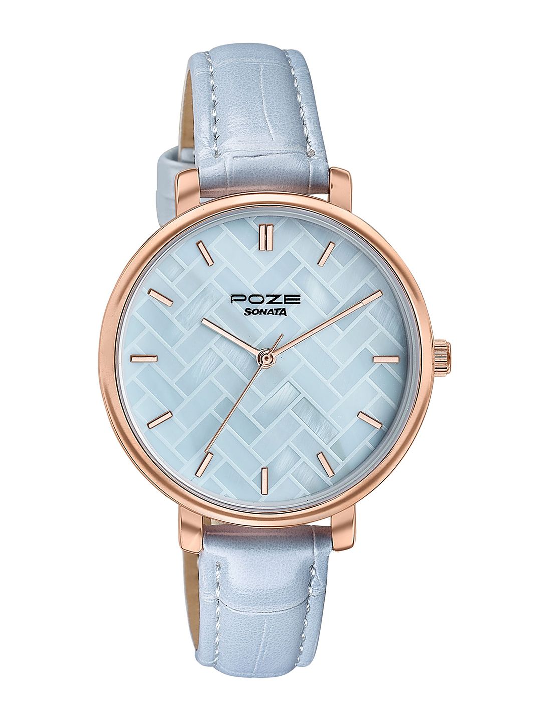 Sonata Women Dial & Leather Straps Analogue Watch SP80119WL01-picture-26
