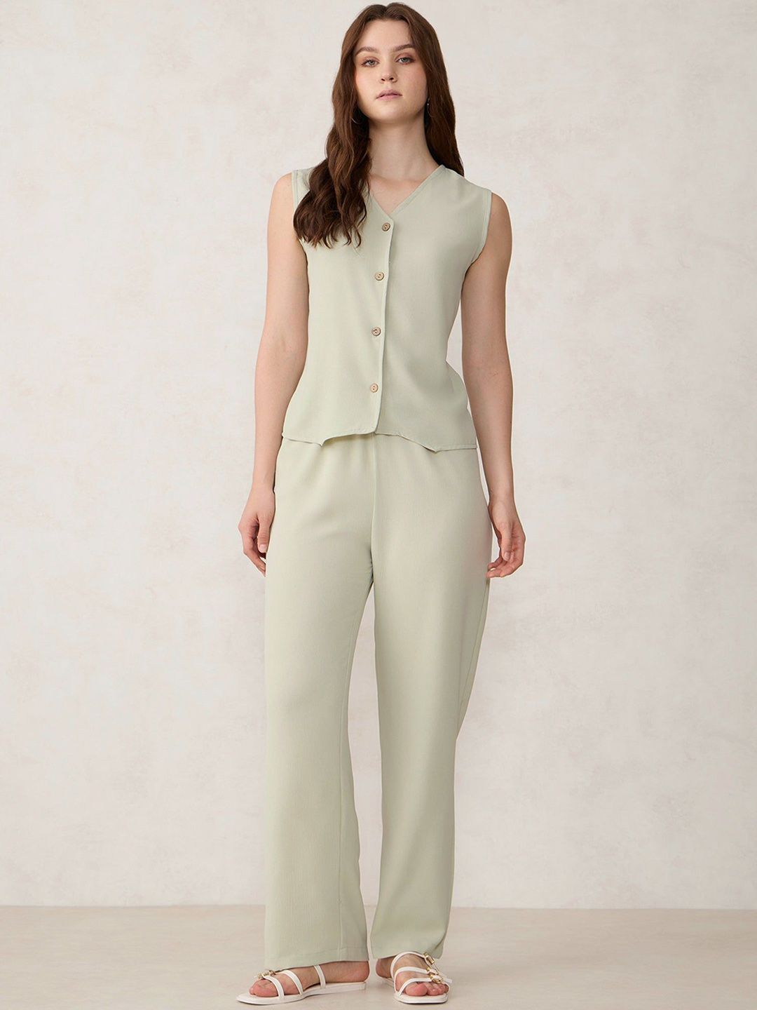 Outzidr Waist Coat & Trouser Co-Ord Set
