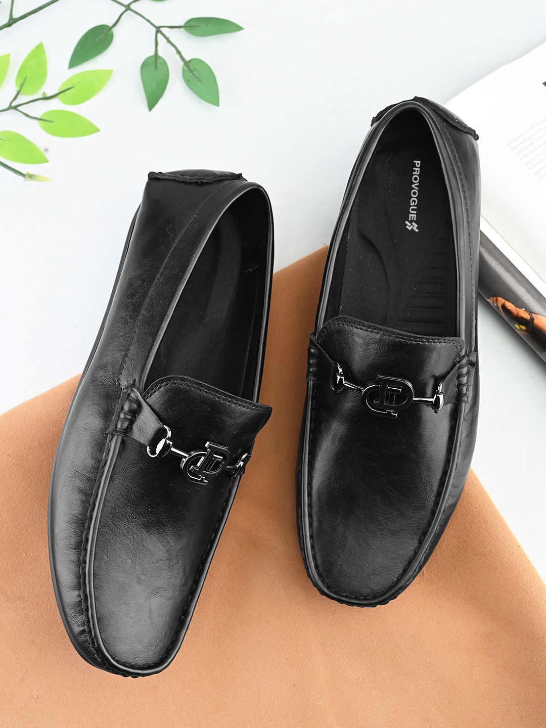 Provogue Men Leather Formal Loafers-picture-56