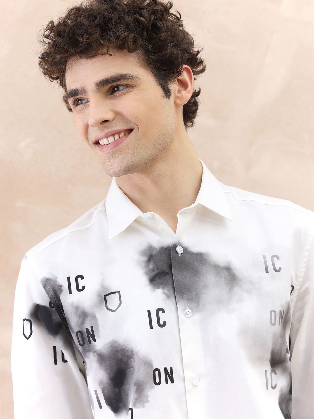 Iconic Men Printed Regular Fit Cotton Casual Shirt-picture-10