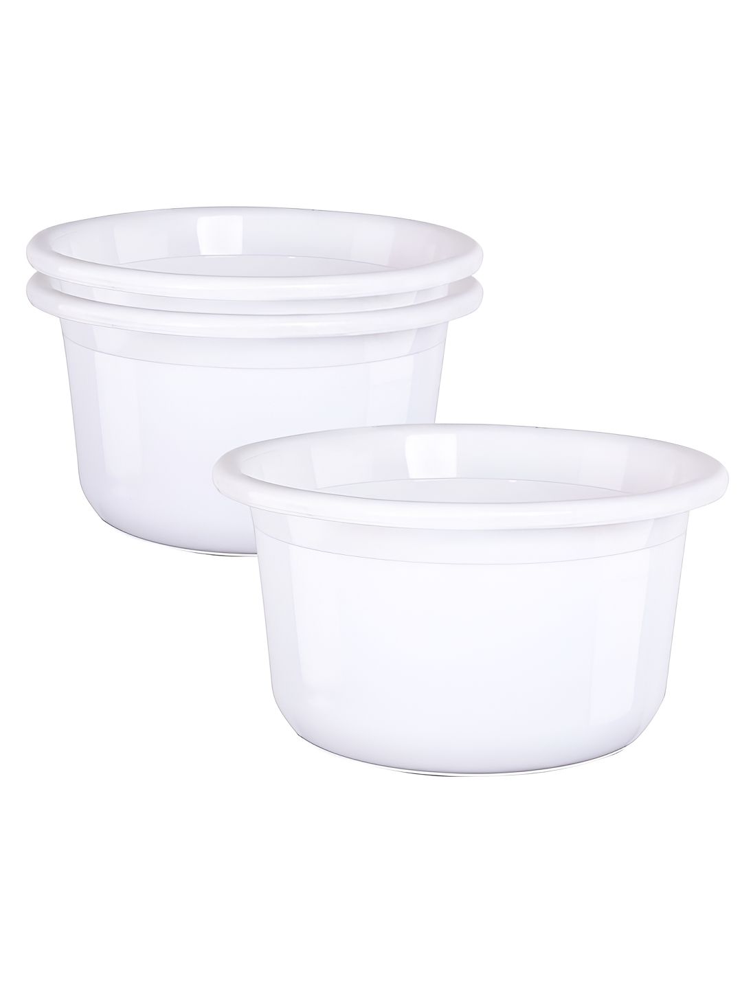 Aura White 3 Pieces Bath Accessories Set-image-18