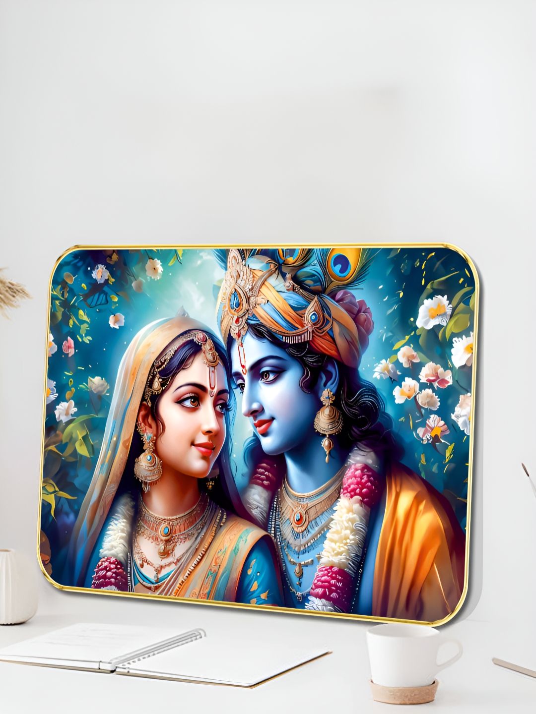 Myntra Elegant Homes 1 Piece Wood Religious Wall Paintings-picture-24