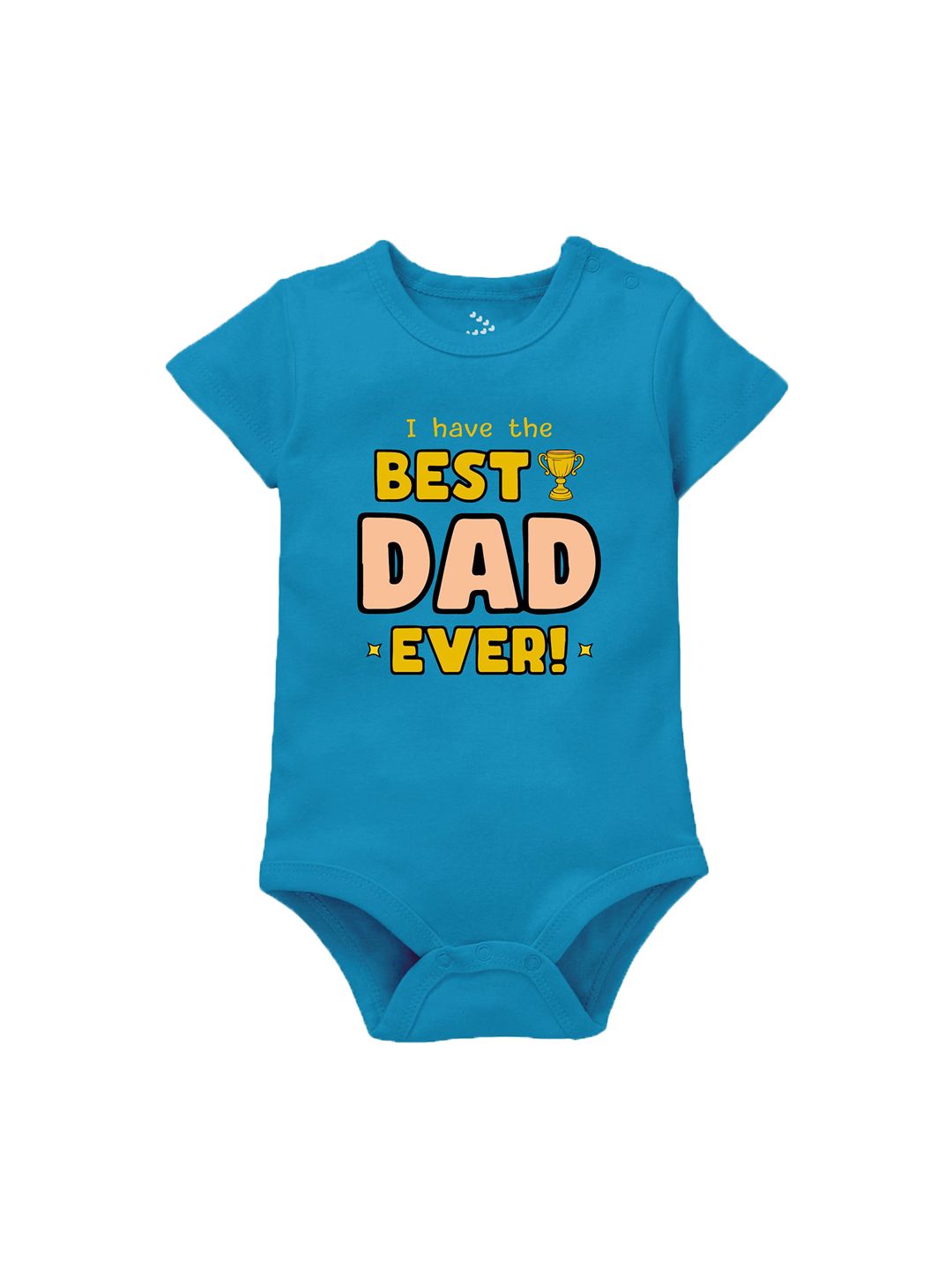 Zeezeezoo Infant Kids Best Dad Ever Printed Pure Cotton Bodysuit-picture-54