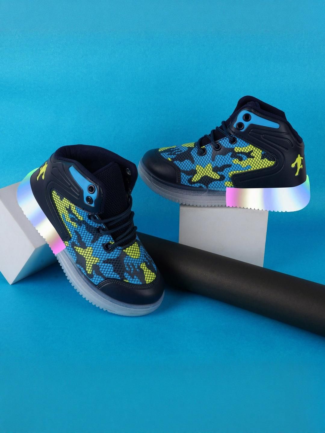 LMG Lifestyle Unisex Kids Colourblocked Sneakers-picture-21
