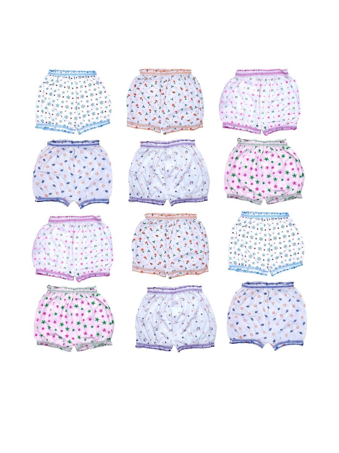 VastraMilap Kids Pack Of 12 Cotton Basic Briefs-picture-30