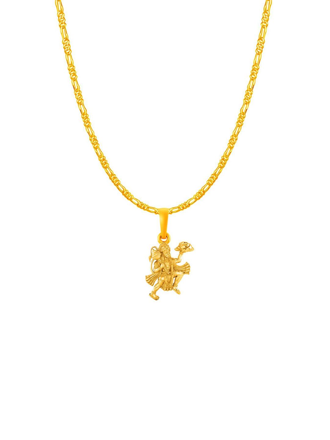 AKSHAT SAPPHIRE Men Gold-Plated Quirky Pendants with Chains-picture-9