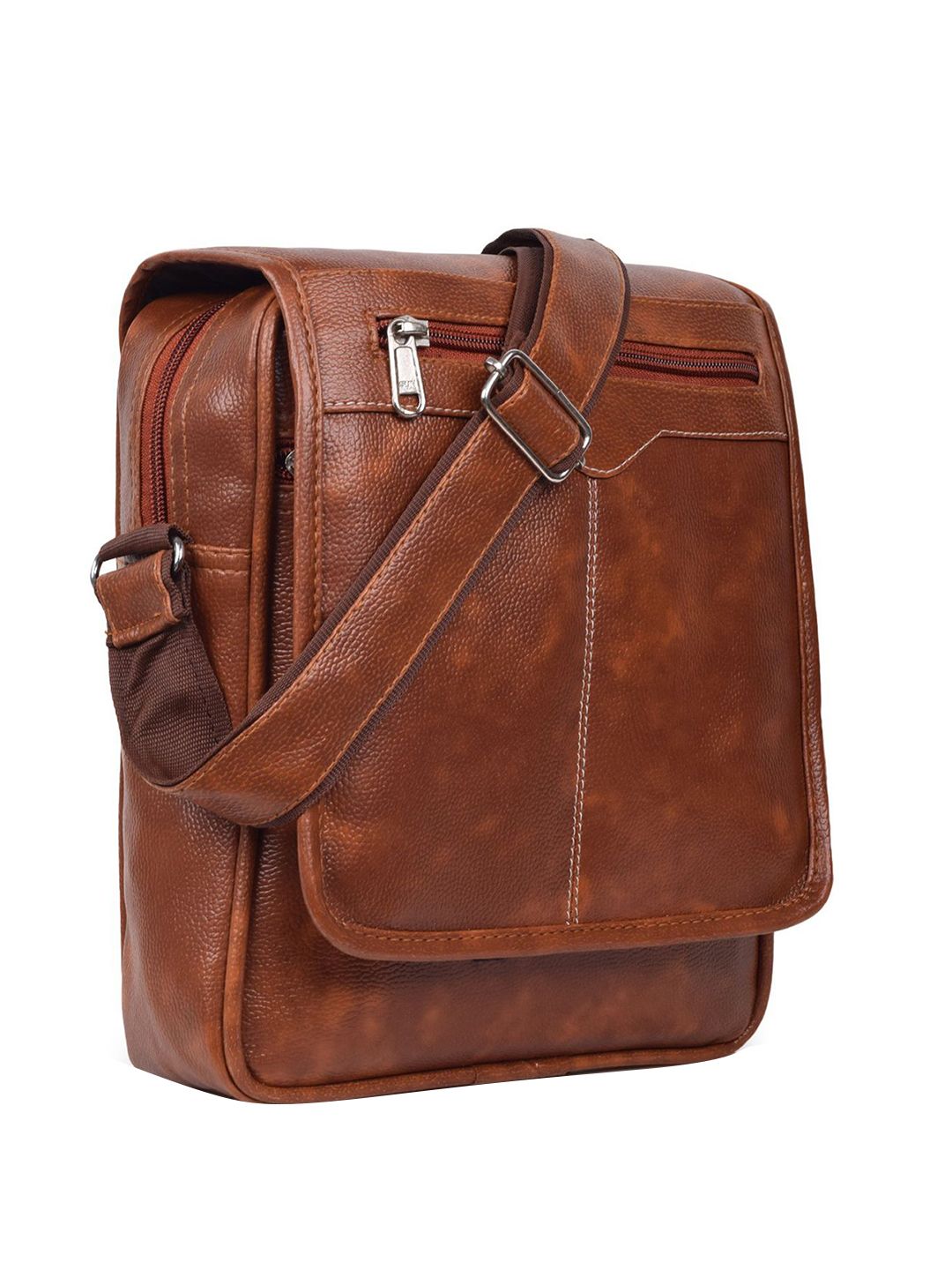 GOLD SKY Men PU Sling Bag With Non-Detachable Sling Strap-picture-12