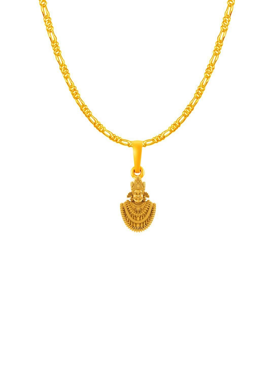 AKSHAT SAPPHIRE Oval Pendants with Chains-image-3