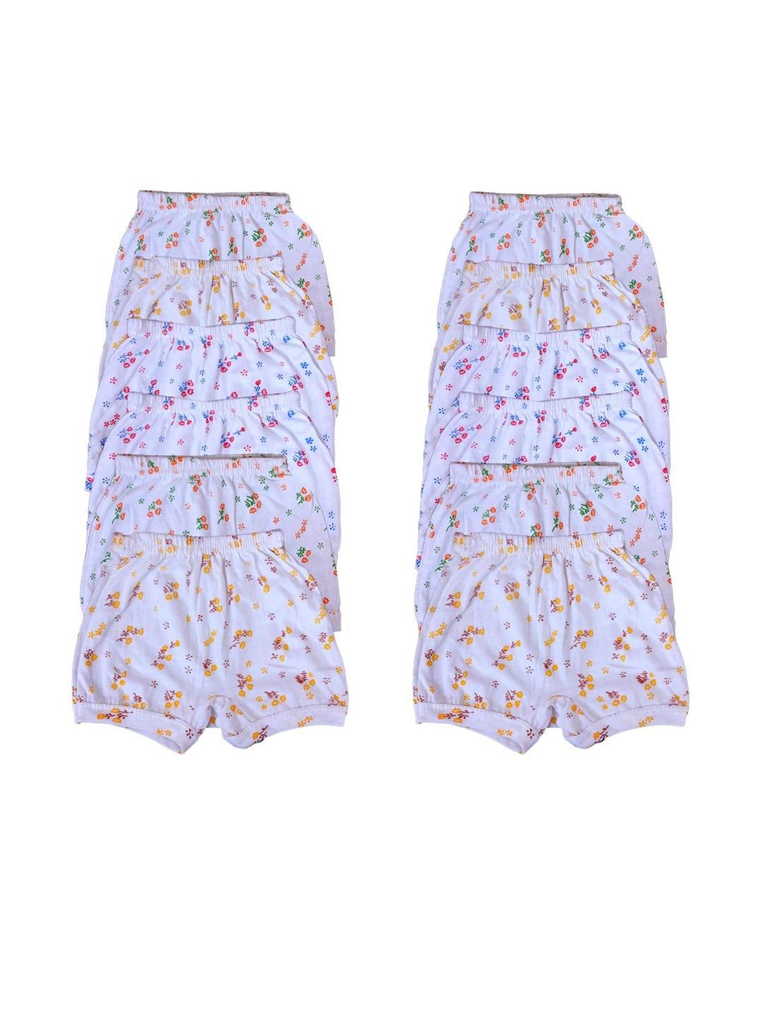 VastraMilap Kids Pack Of 12 Assorted Cotton Basic Briefs-picture-26