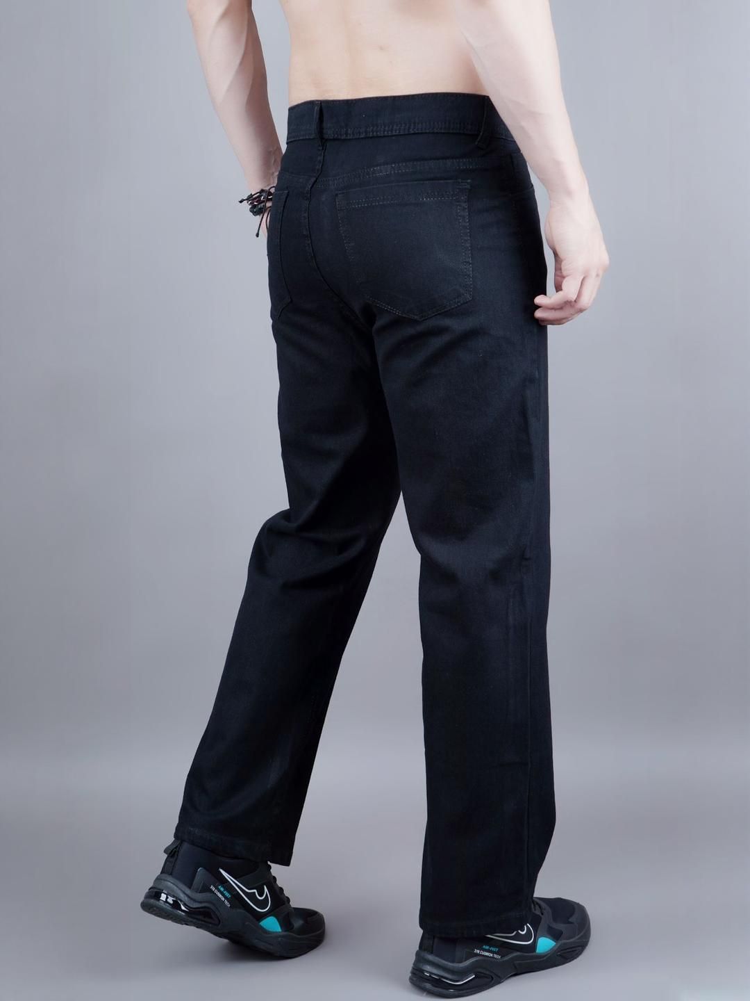 SZN Men Classic Boyfriend Fit Mid-Rise Stretchable Jeans-picture-22