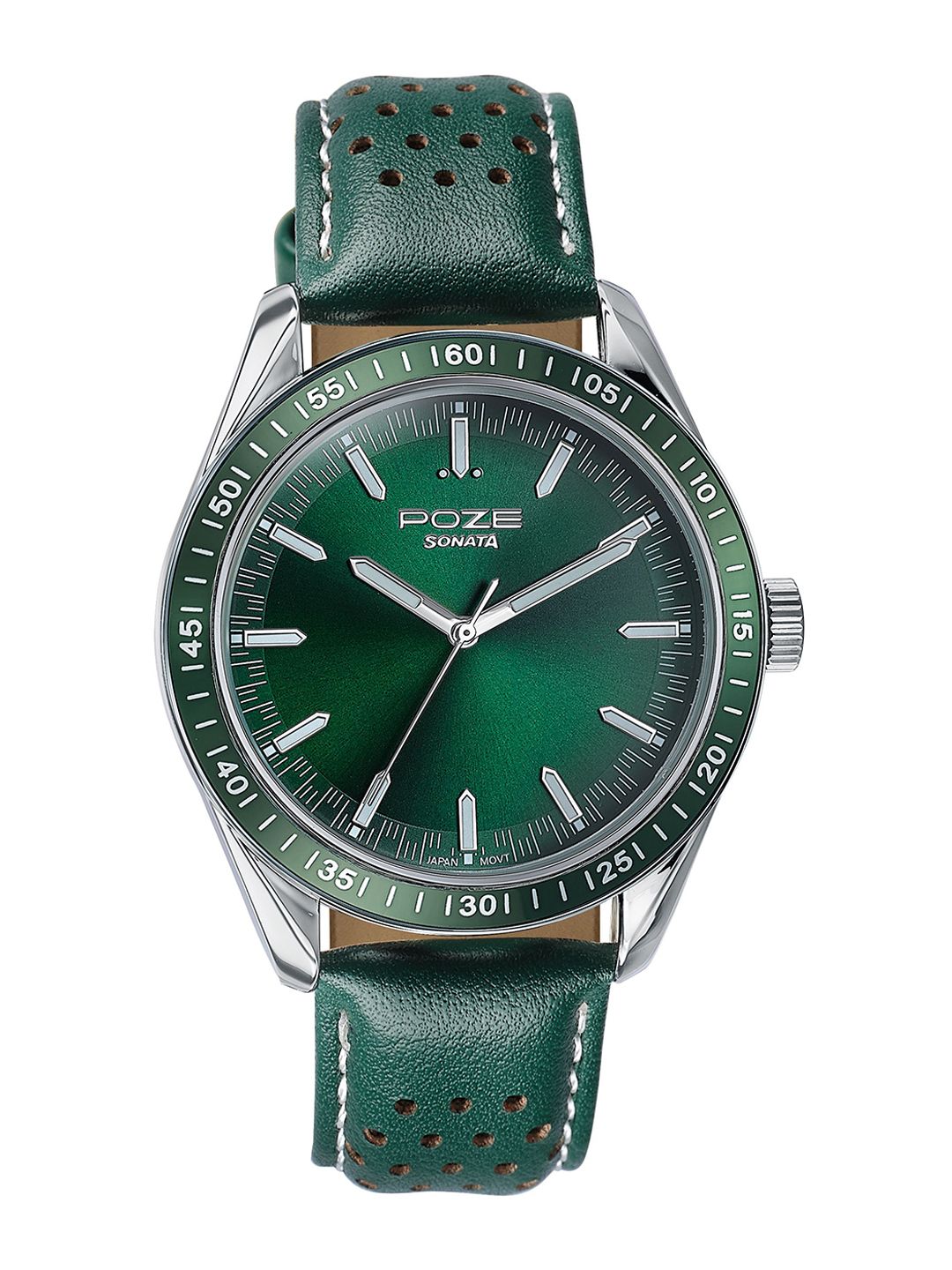 Sonata Men Textured Dial & Leather Straps Analogue Watch SP70068KL01-picture-39