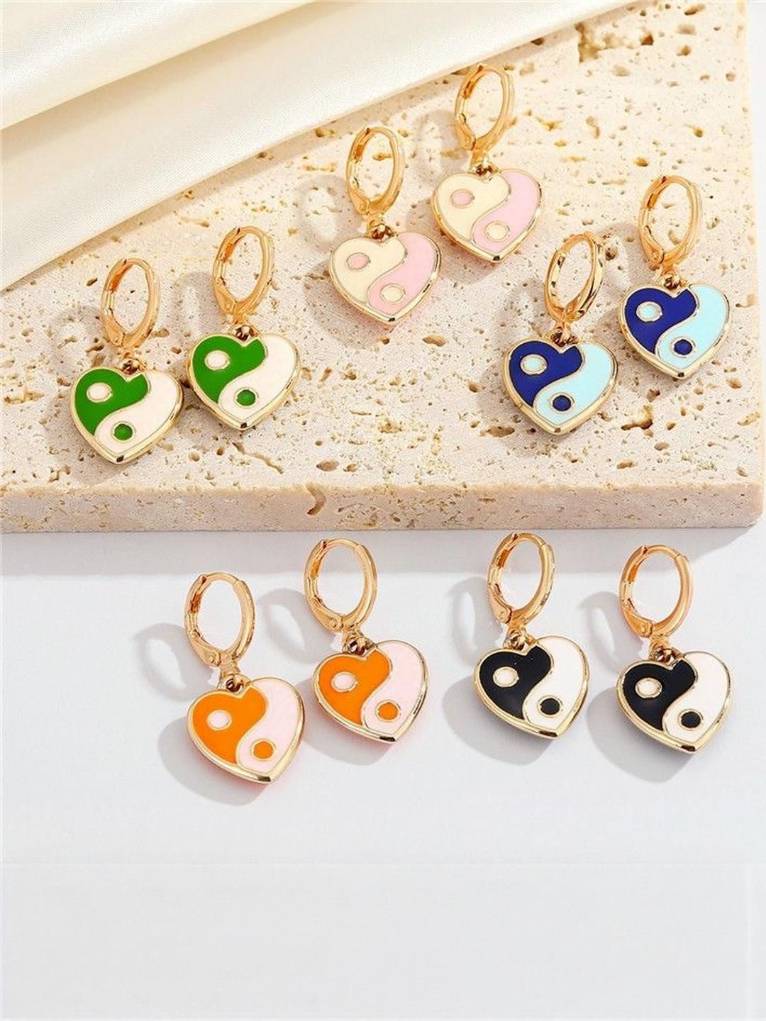 Arzonai Contemporary Drop Earrings-picture-31