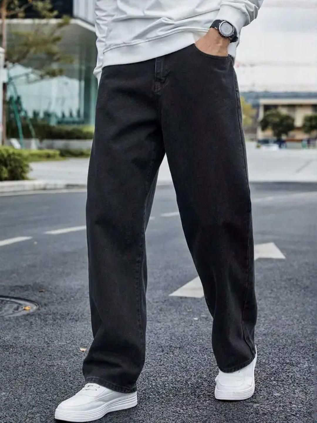 SZN Men Classic Boyfriend Fit Mid-Rise Stretchable Jeans-picture-16