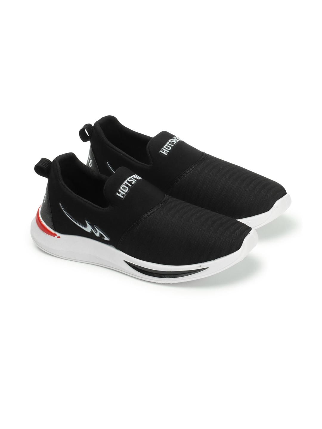 HOTSTYLE Men Black Canvas Sports Shoes-picture-33
