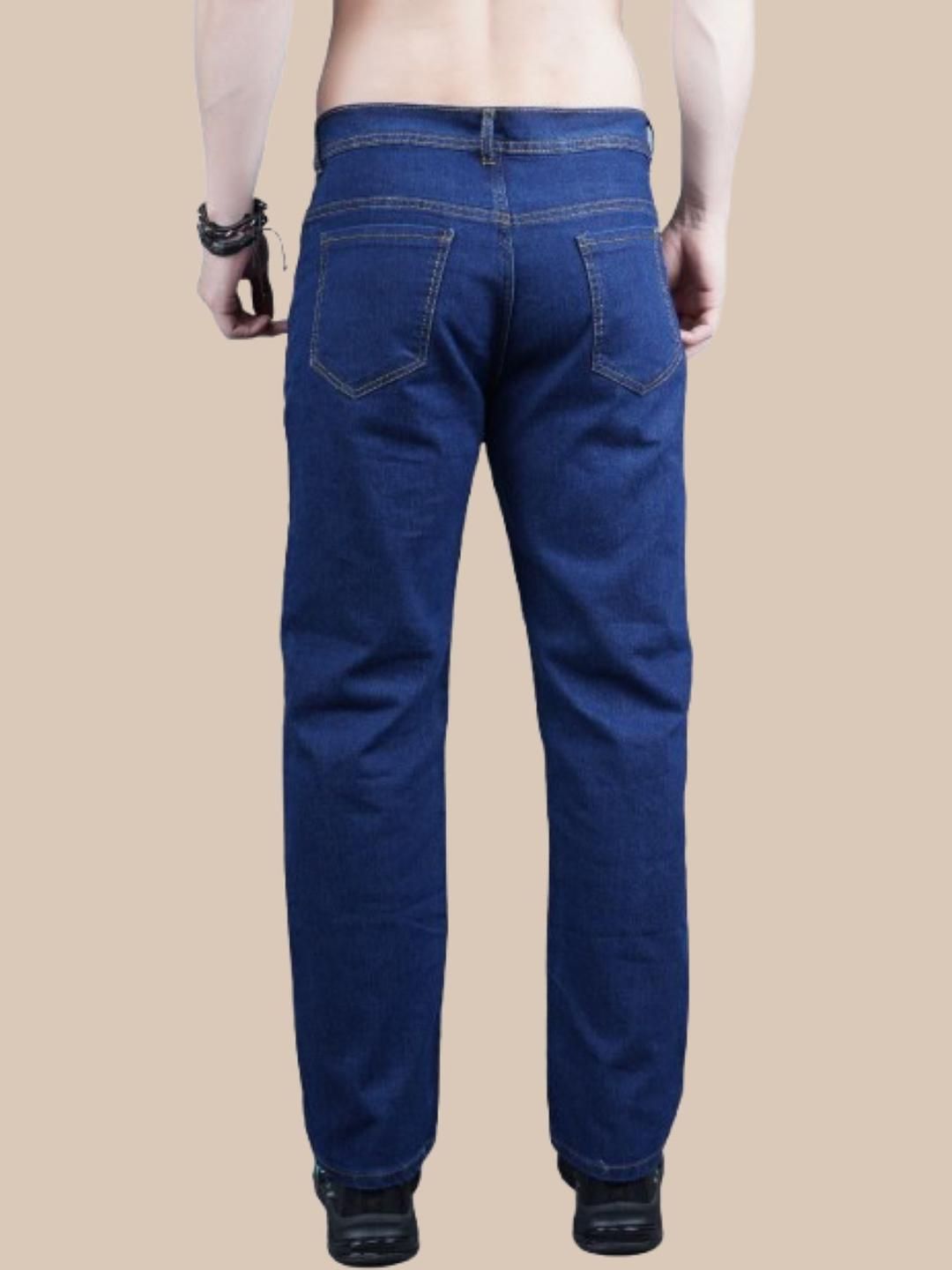 SZN Men Classic Boyfriend Fit Mid-Rise Stretchable Jeans-picture-31