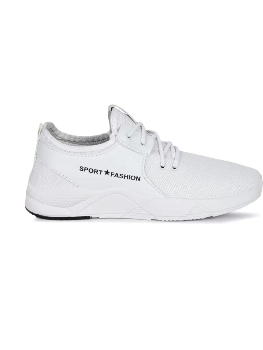 HOTSTYLE Men White Canvas Sports Shoes-picture-28
