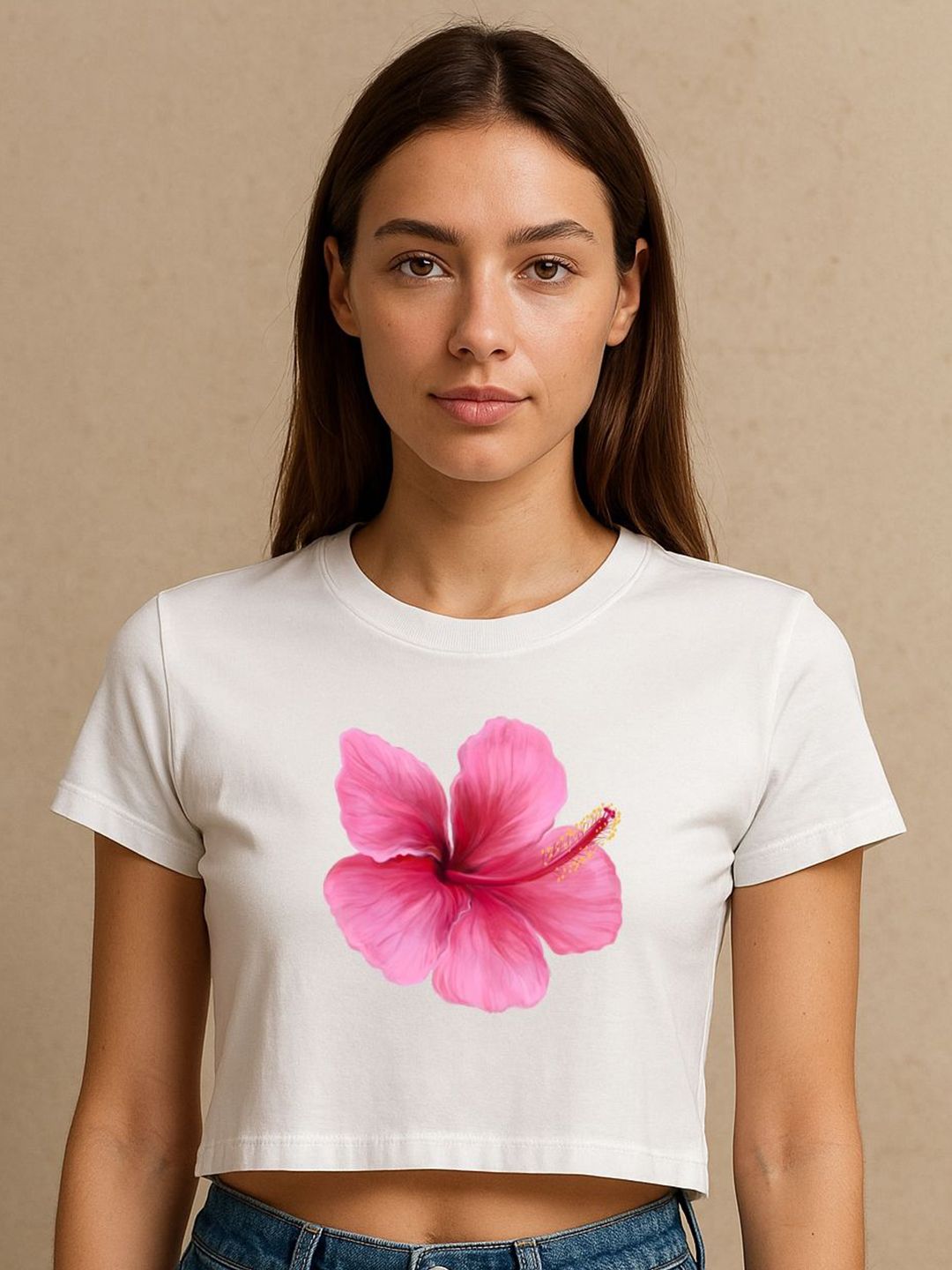 Art By Ritik Women Pink Floral Printed Crop Top-picture-21