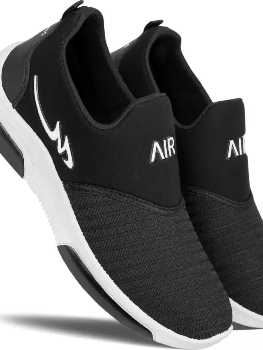 HOTSTYLE Men Black Canvas Sports Shoes-picture-26