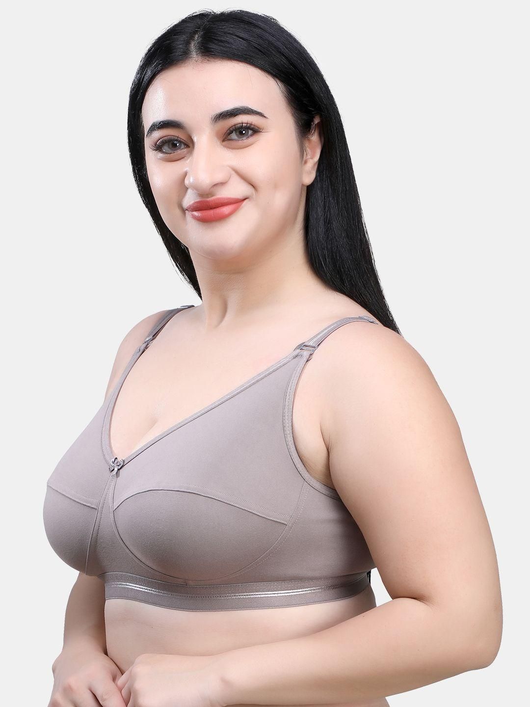 SKDREAMS Set Of 2 Solid Non Padded Lycra Bra