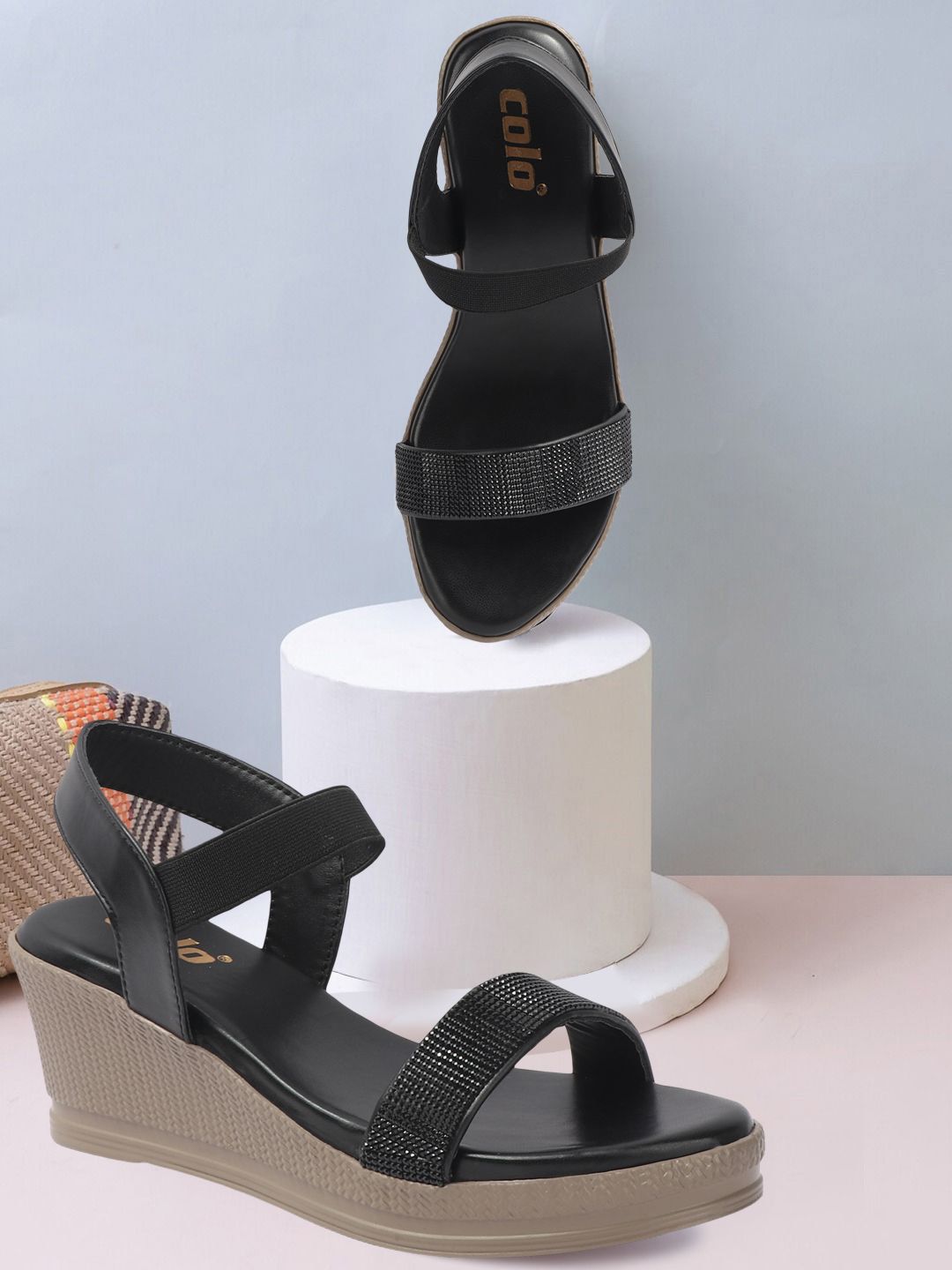 Colo Women Wedge Heel Sandals-picture-14