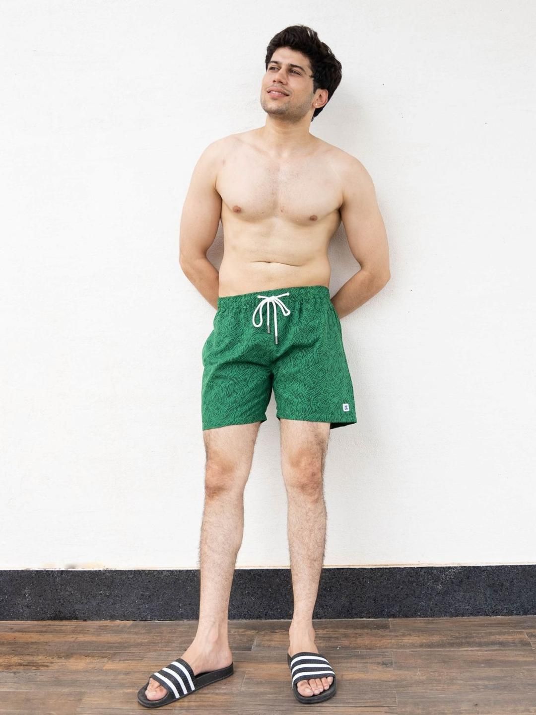 Shortscape Men Solid Swim Shorts-picture-24