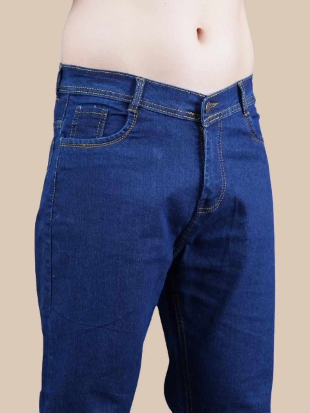 SZN Men Classic Boyfriend Fit Mid-Rise Stretchable Jeans-picture-21