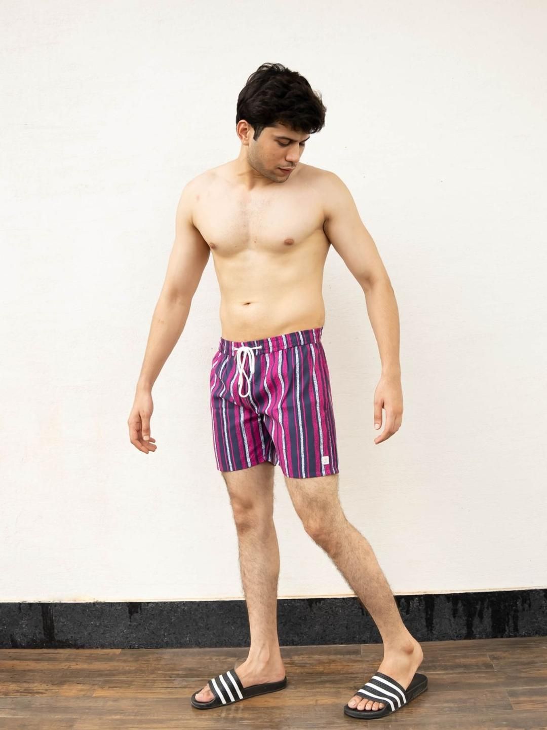 Shortscape Men Solid Swim Shorts-picture-15