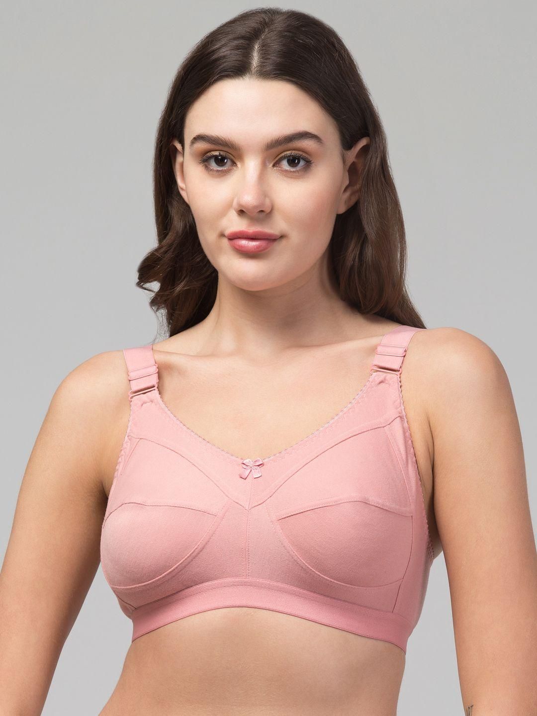 FUNAHME Pack Of 3 Non Wired Non Padded Minimizer Bras