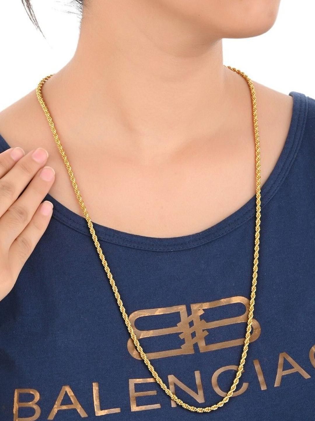 AanyaCentric Brass Gold-Plated Chain-picture-13