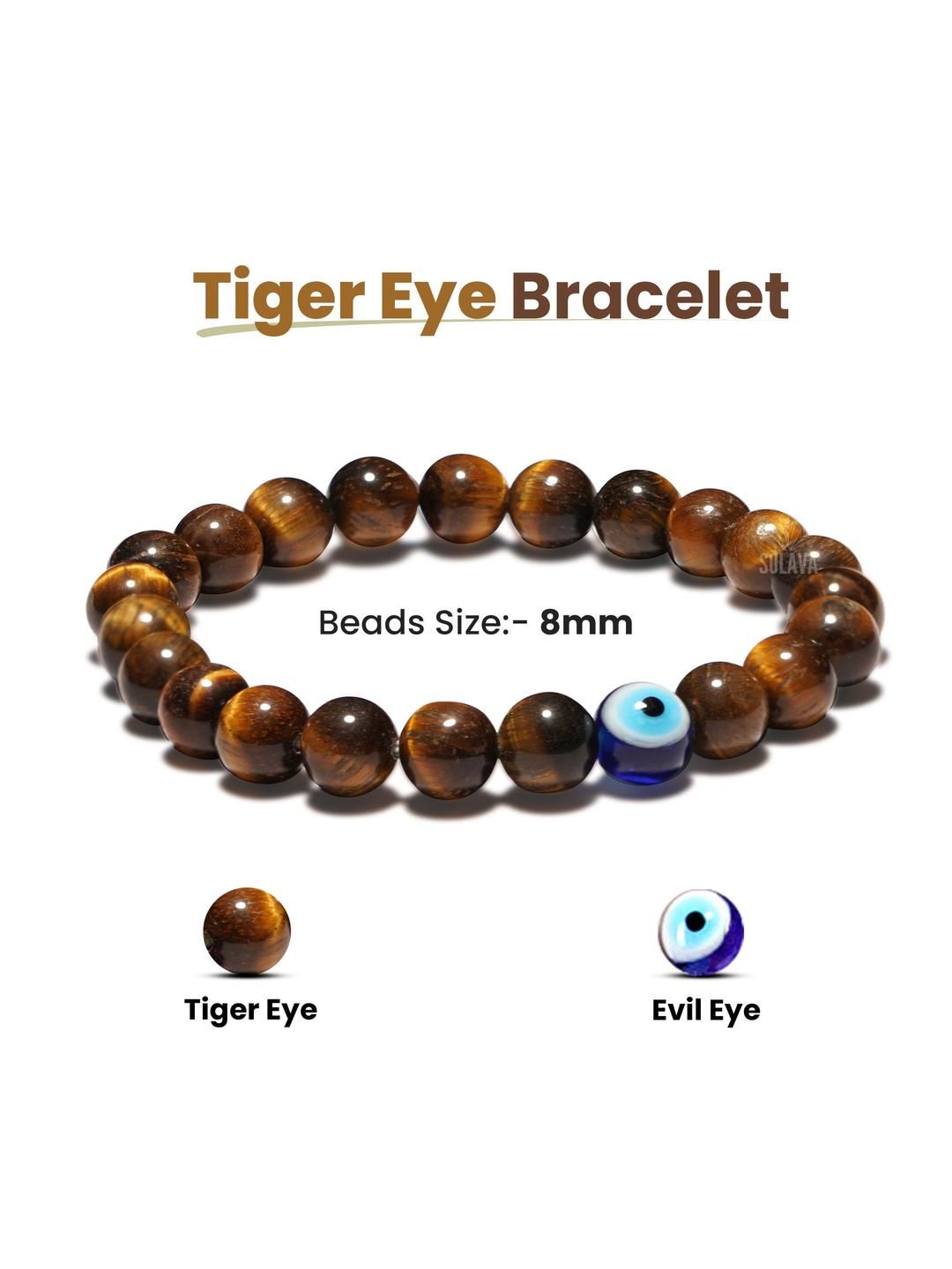 SOLAVA Unisex Fabric Elasticated Bracelet-picture-23