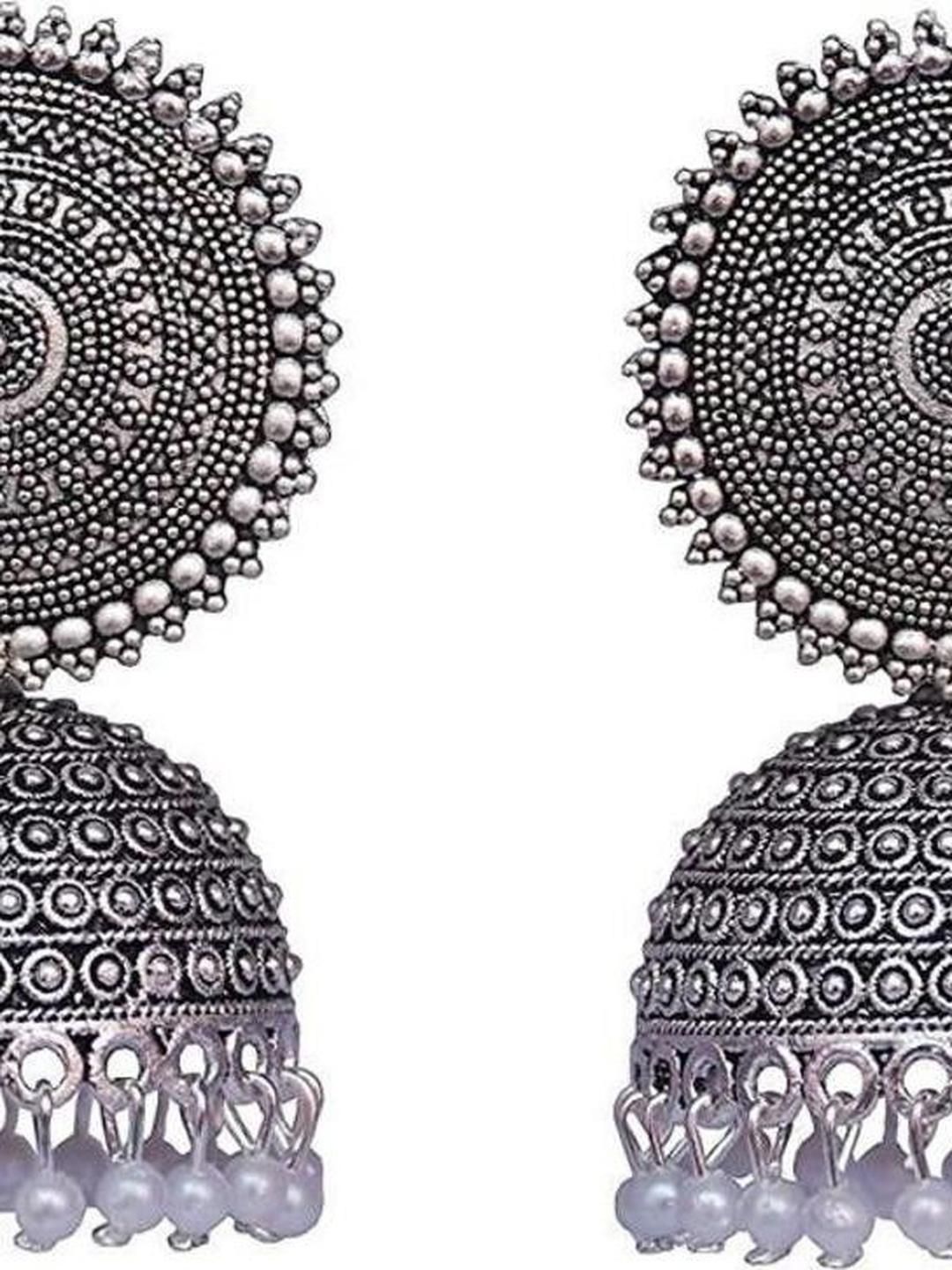 DENICRAAS Contemporary Jhumkas Earrings-picture-14