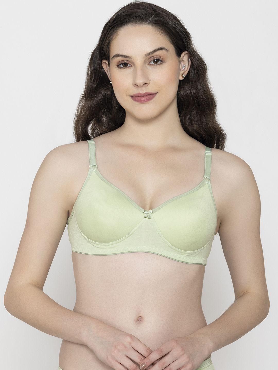 Sutjena Set Of 2 Solid Lightly Padded Lycra Bra-picture-41