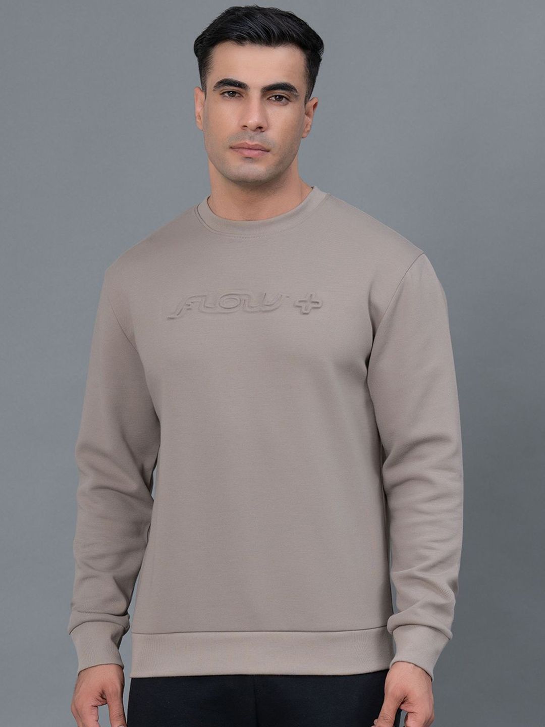 Red Tape Men Ribbed Pullover Sweatshirt-picture-34