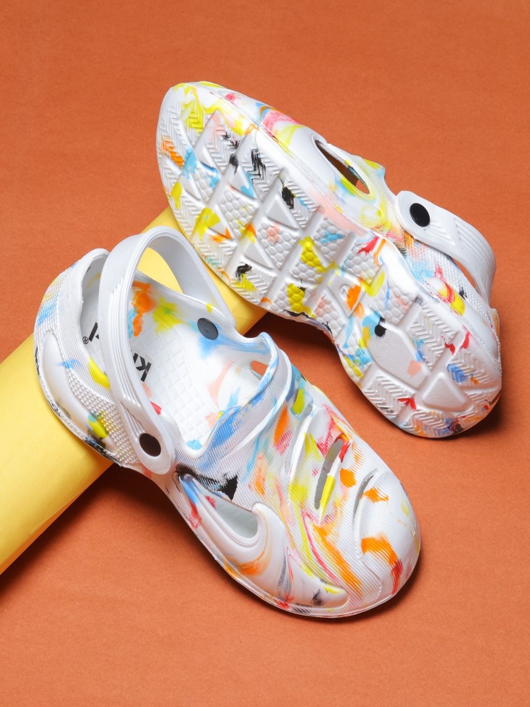 KNIEVL Men Printed Clogs-picture-18