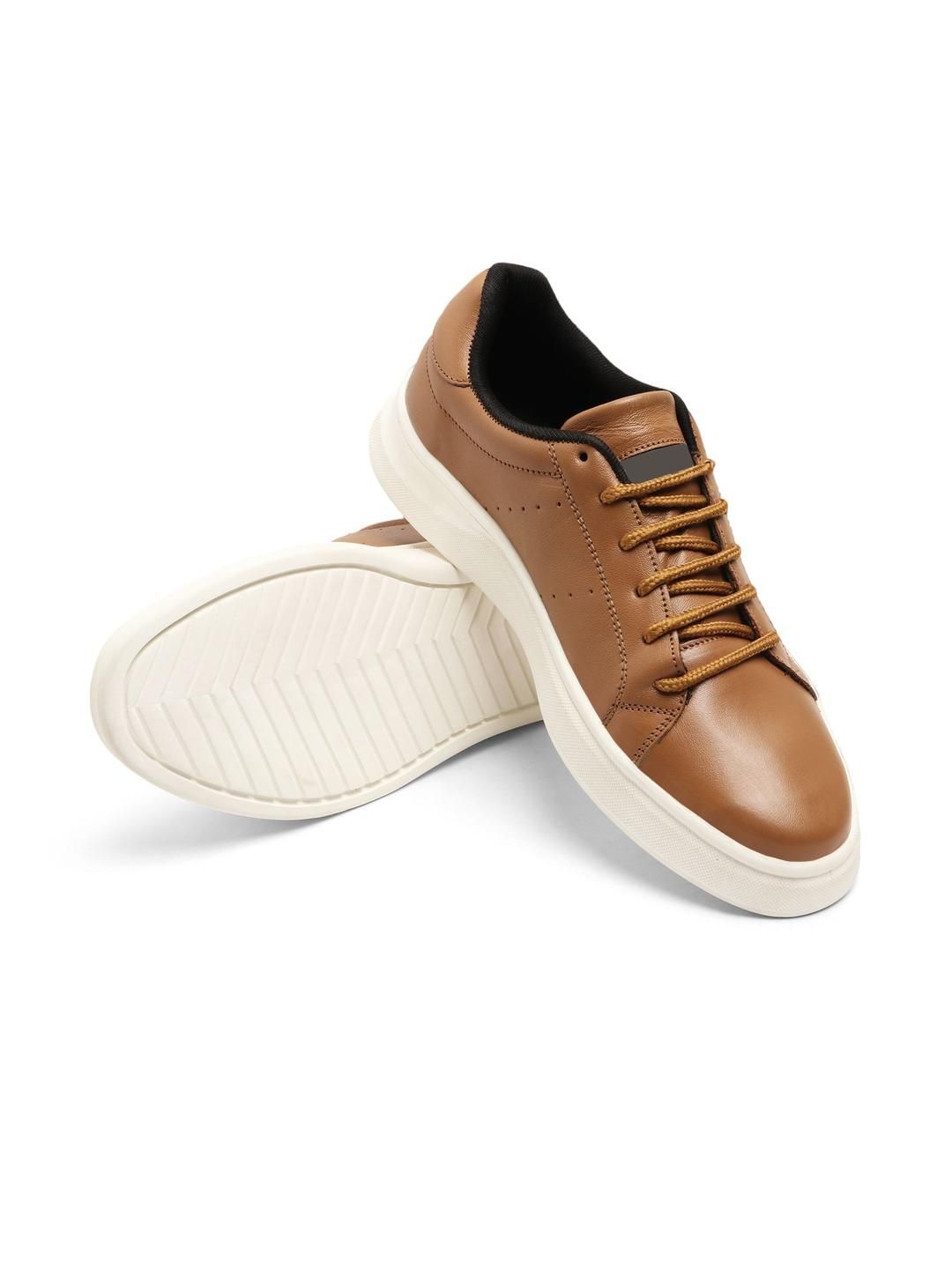 TOMSY CHOICE Men Leather Sneakers-picture-14