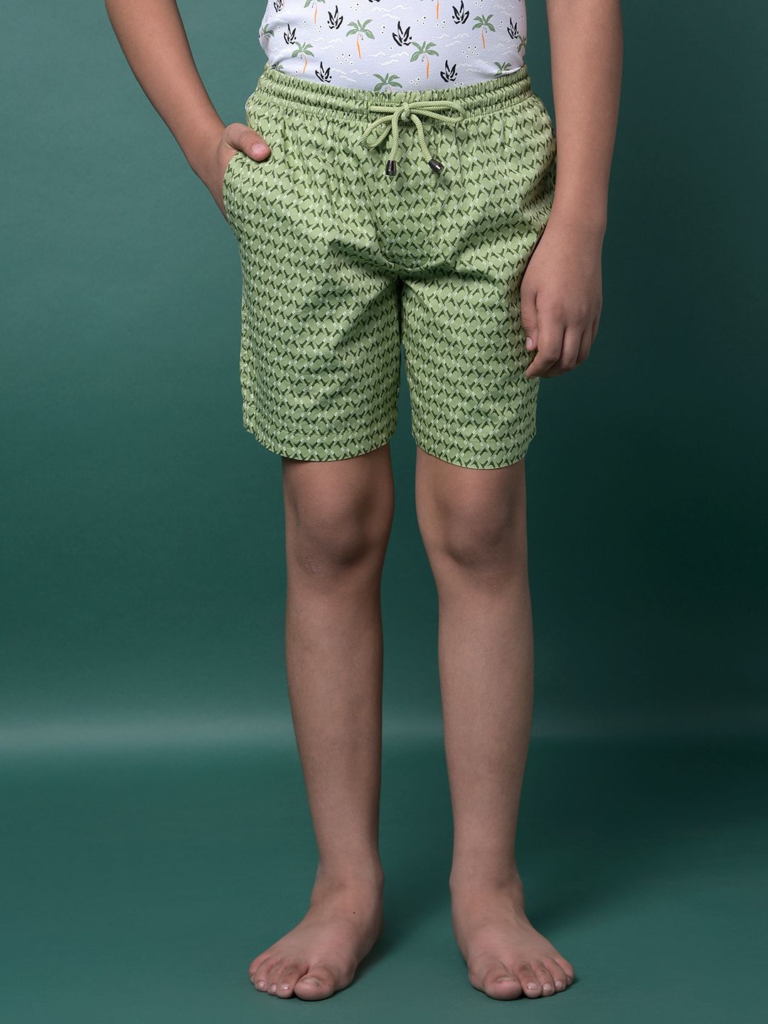 Crimsoune Club Boys Printed Lounge Shorts-picture-22