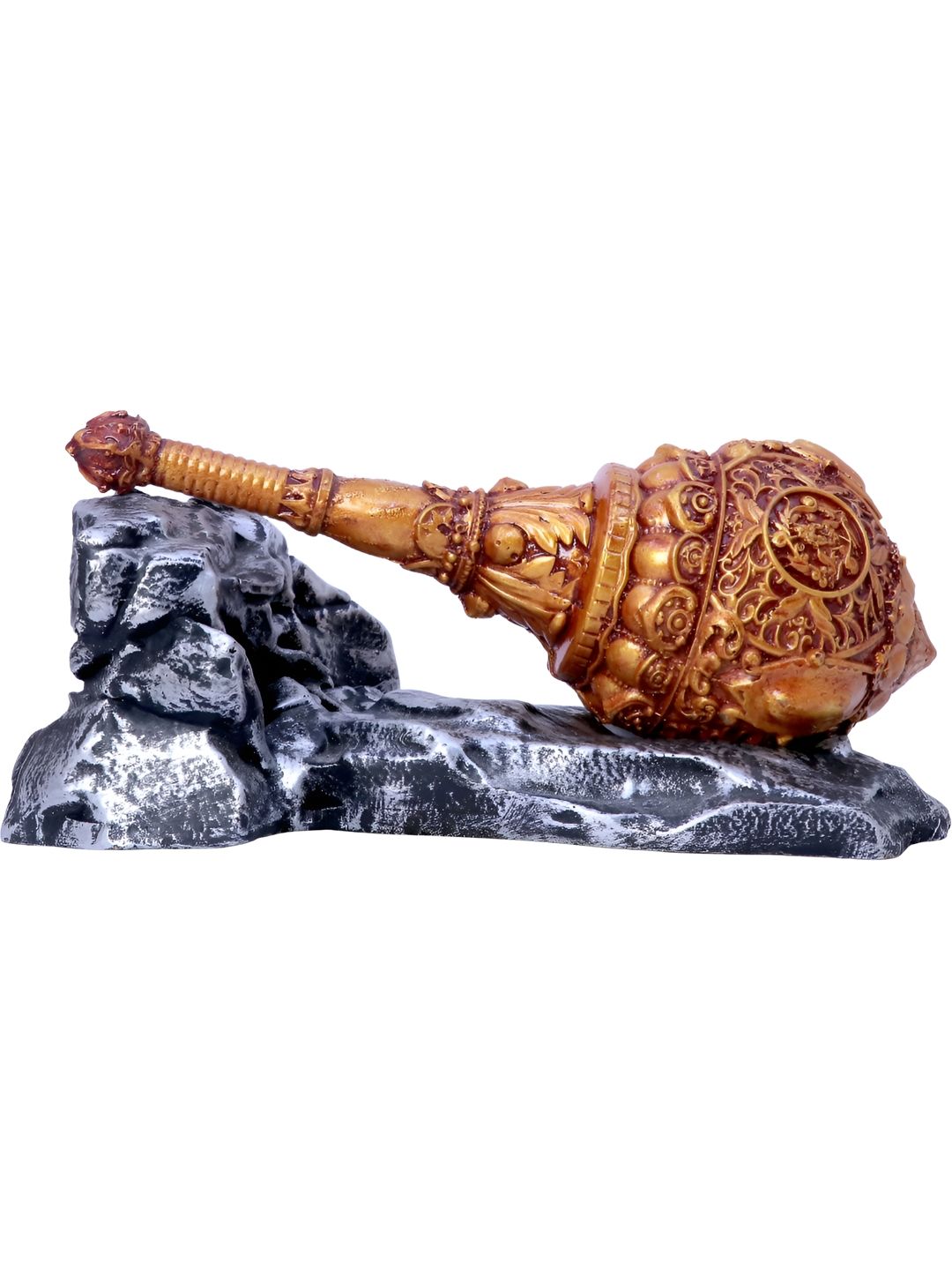Aura Gold-Toned Idol Showpiece-picture-44