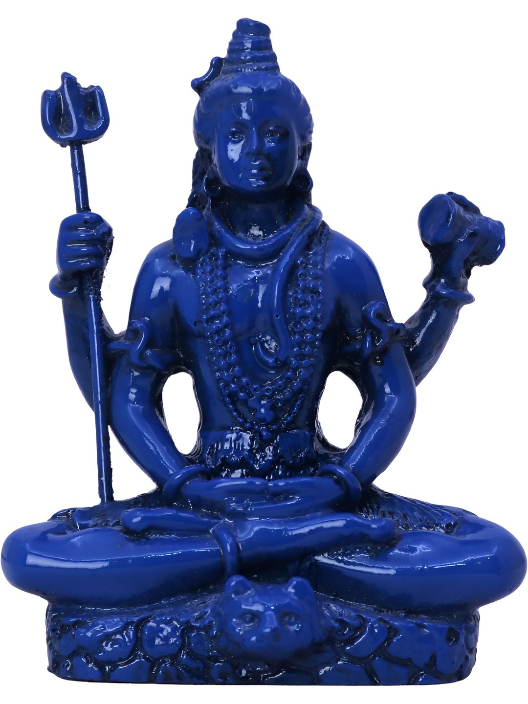 Aura Blue Lord Shiva Idol Showpiece-image-40