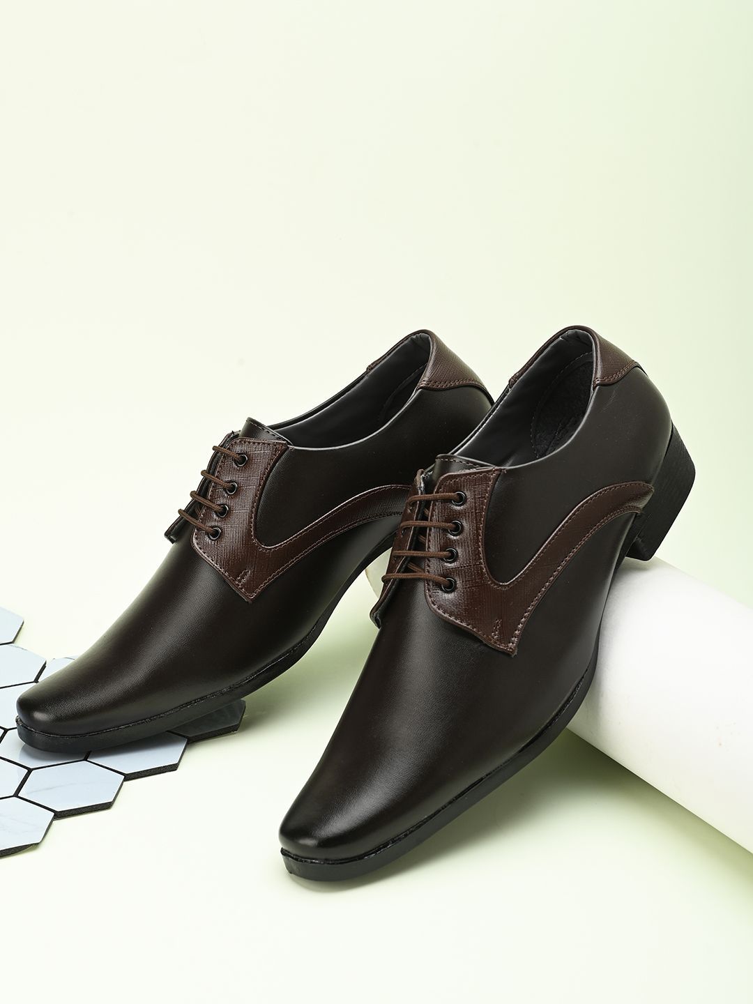 HERE&NOW Men Formal Derbys Shoes-picture-32