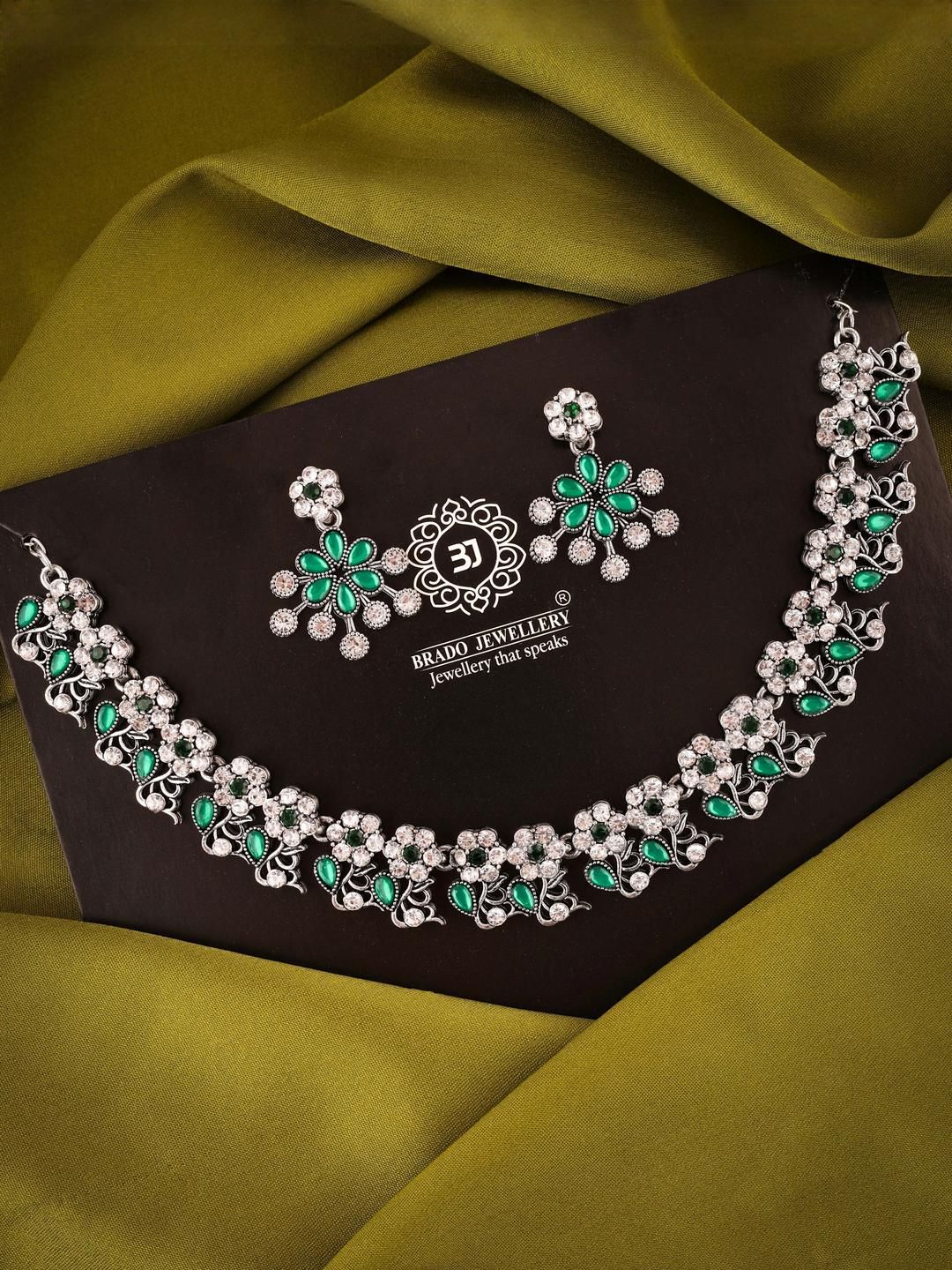 Anouk Gold-Plated Earring & Necklace Set-picture-39