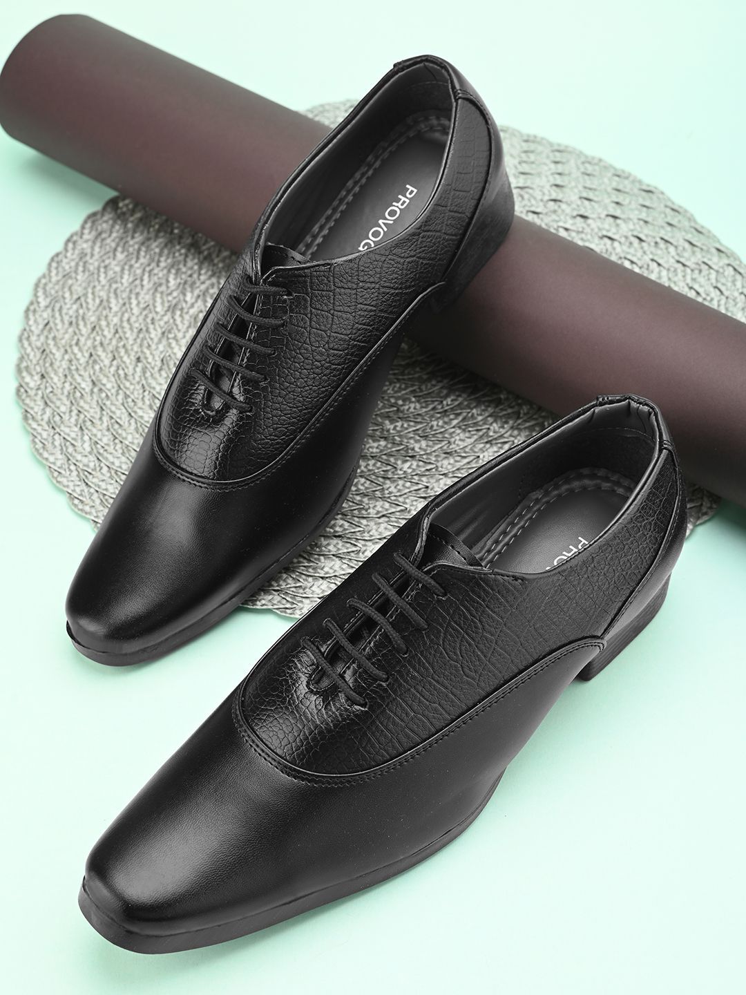 HERE&NOW Men Lace-Up Formal Derbys-picture-19