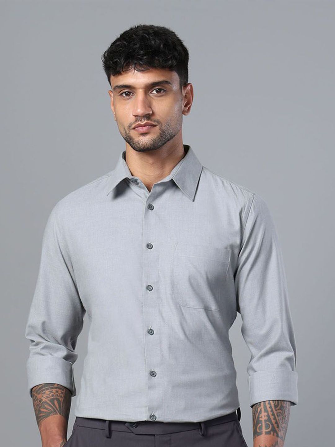 DON VINO India Slim Fit Cotton Formal Shirt-picture-54