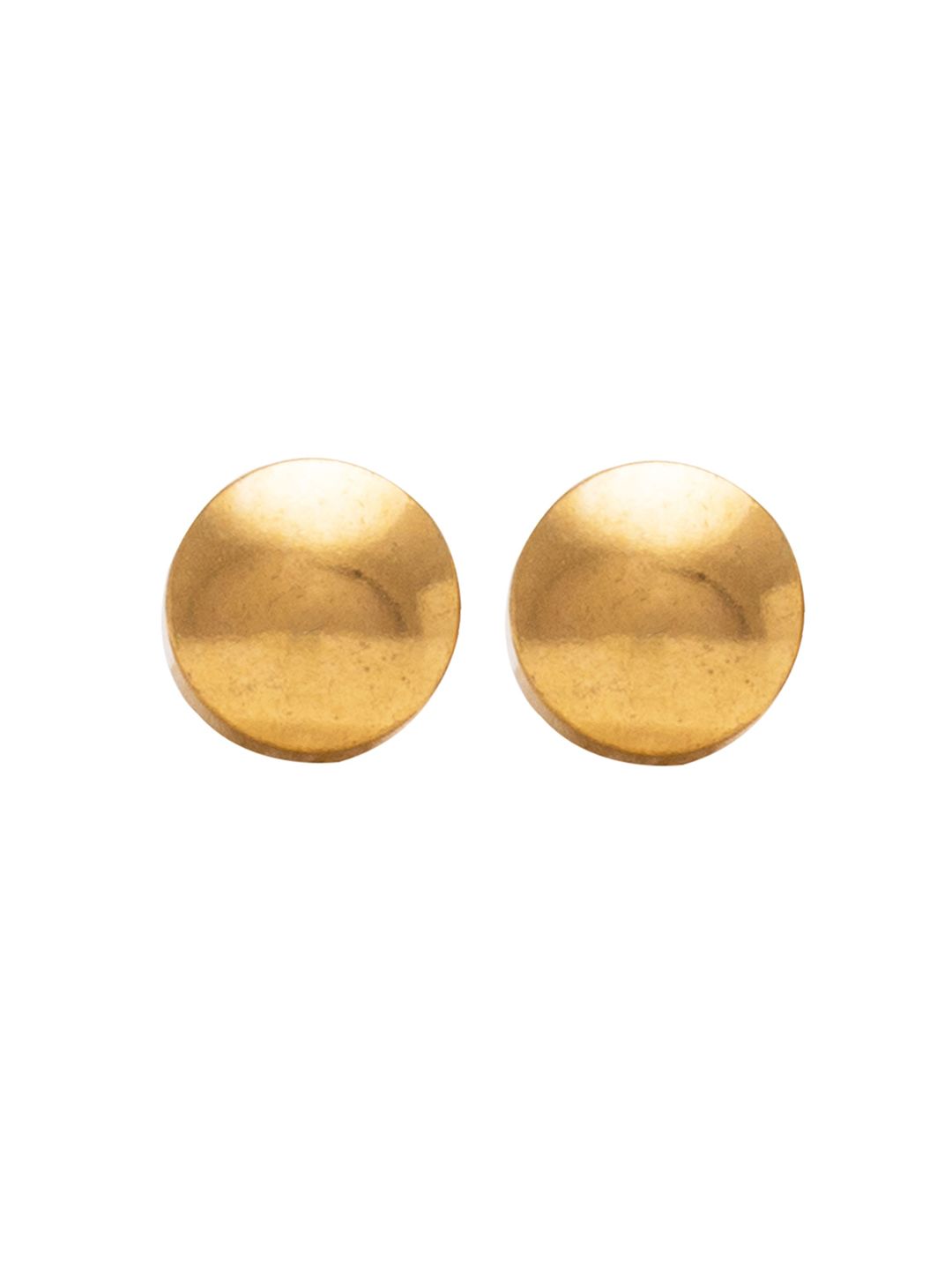 STUDEX 24K Pure Gold Plated Stainless Steel Circular Shaped Studs-picture-15