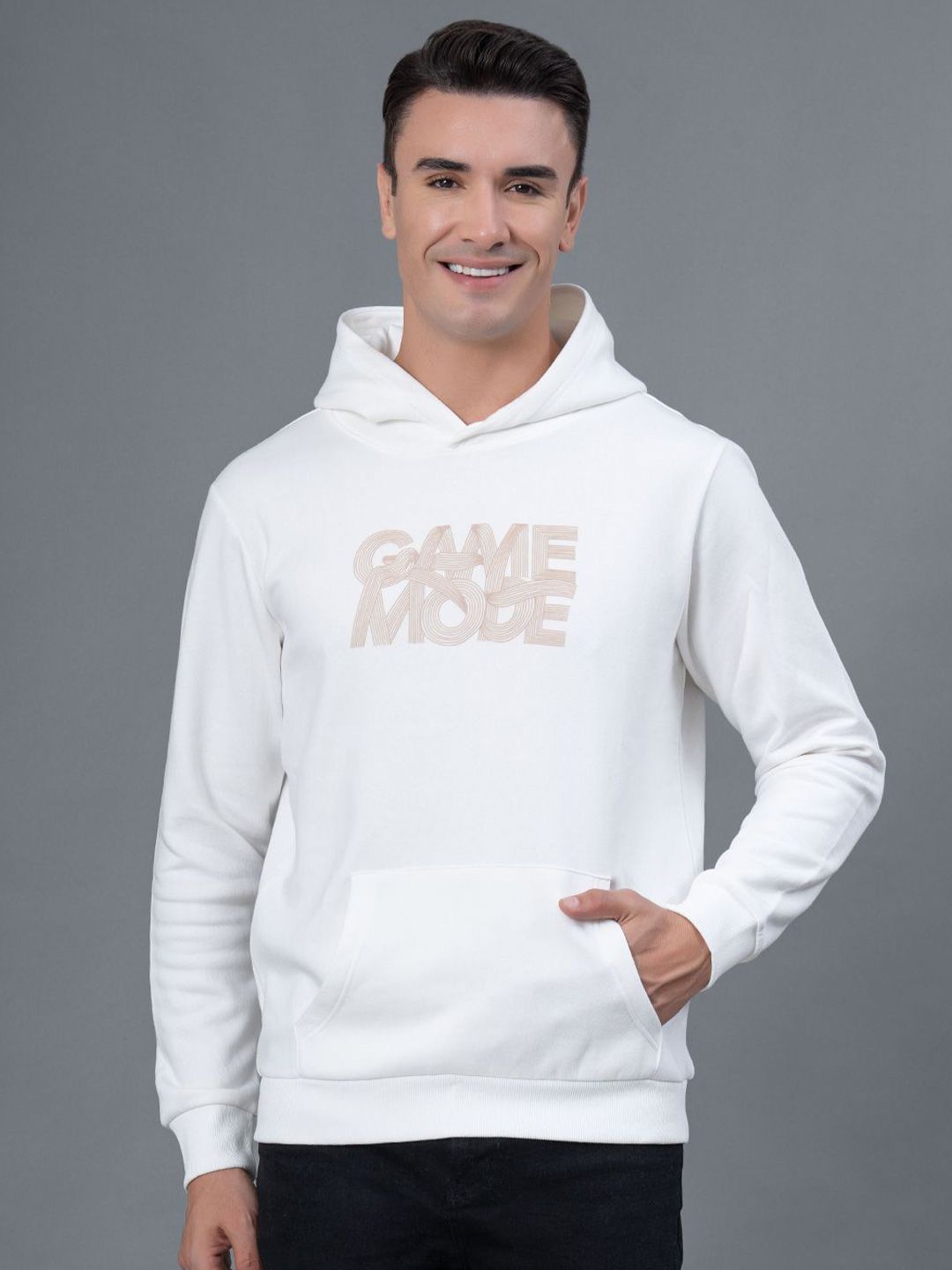 Red Tape Men Typography Printed Hooded Sweatshirt-picture-11