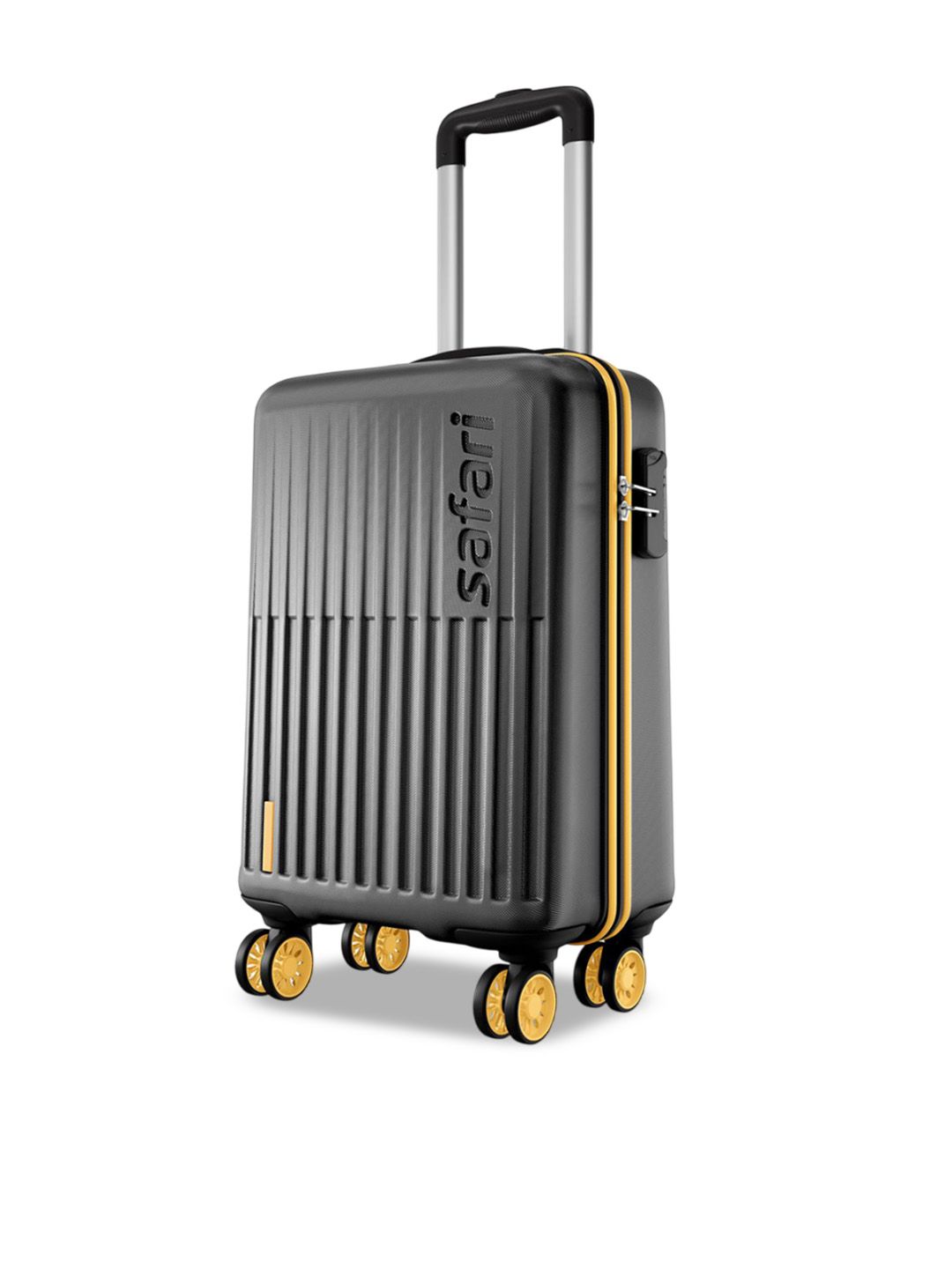 Safari Astra Neo Textured Hard Sided Cabin Size 8 Wheels Trolley Bag-picture-5