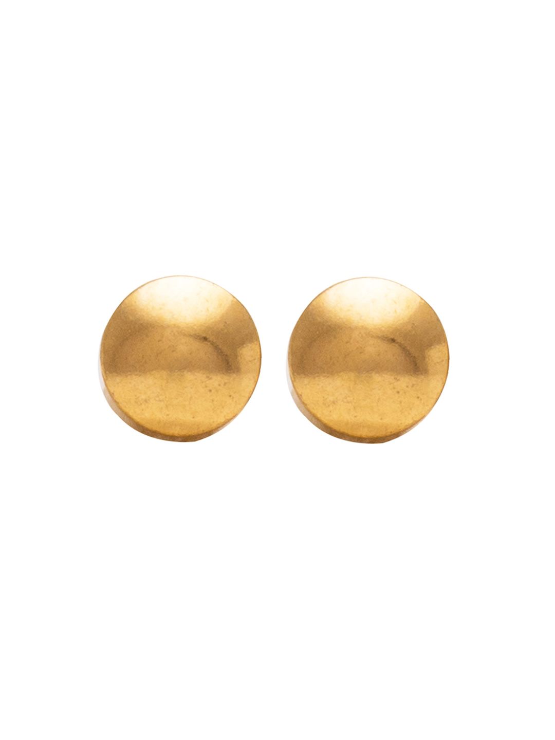 STUDEX Stainless Steel 24K Pure Gold Plated Circular Shaped Studs-picture-25