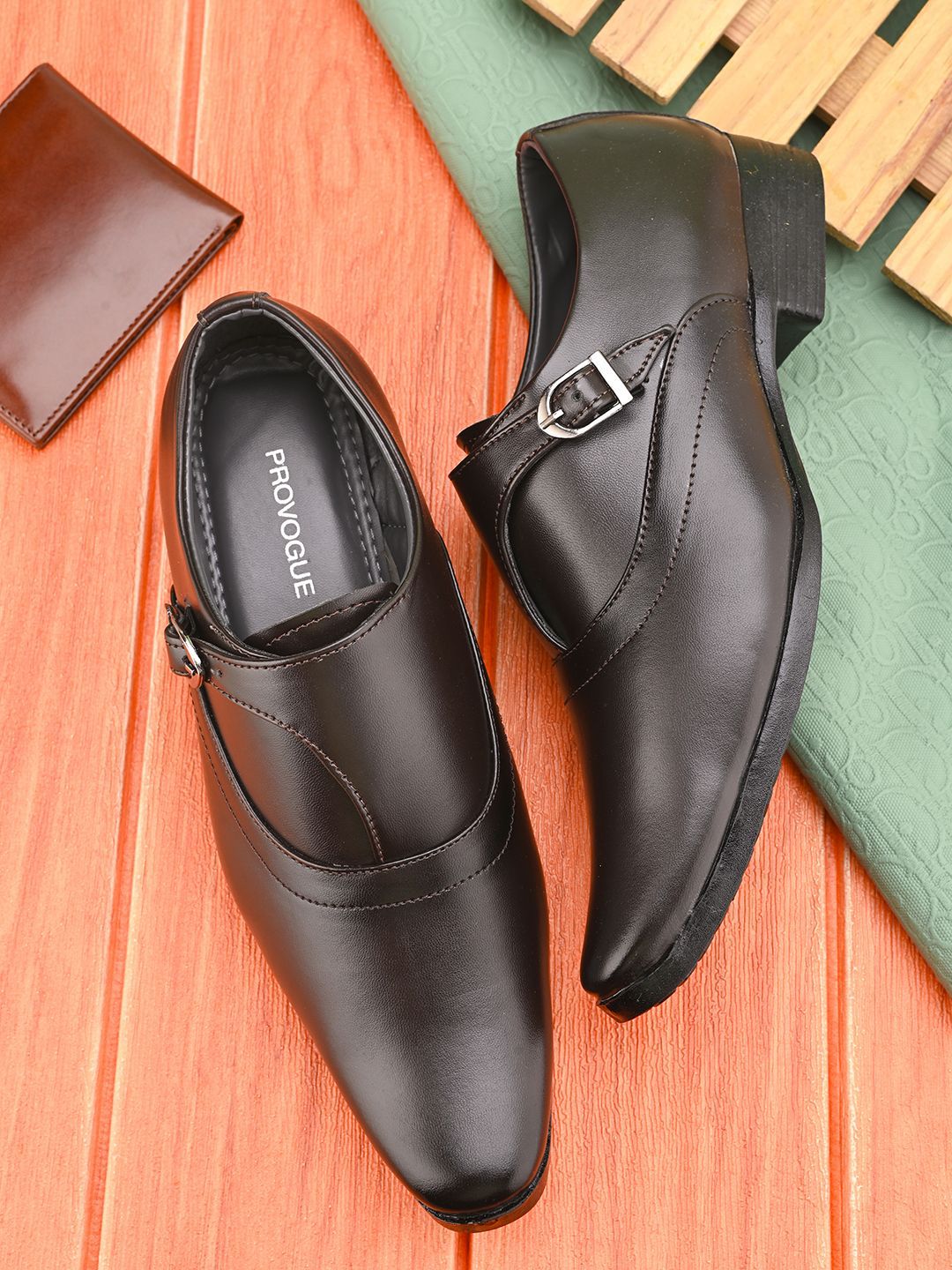 HERE&NOW Men Formal Monk Shoes-picture-13