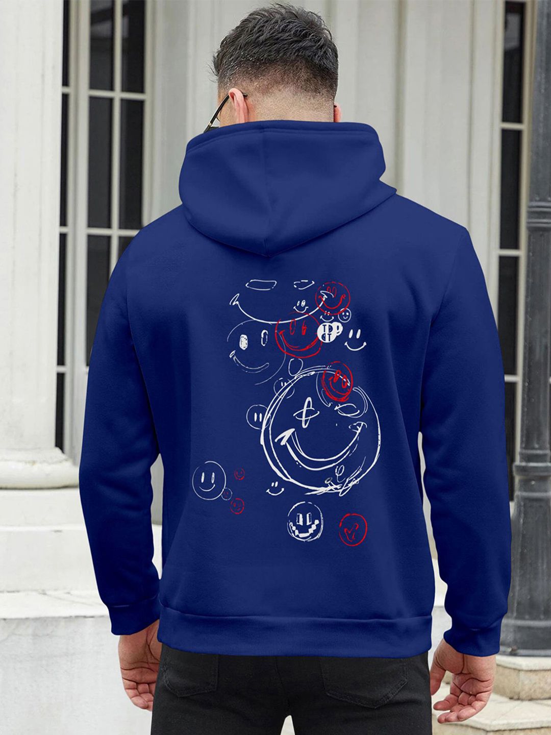 Triptee Men Graphic Printed Hooded Cotton Sweatshirt-picture-19