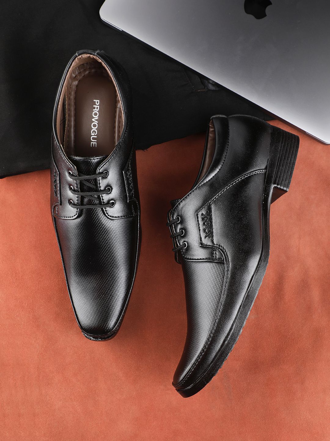 HERE&NOW Men Lace-Up Formal Derbys-picture-55